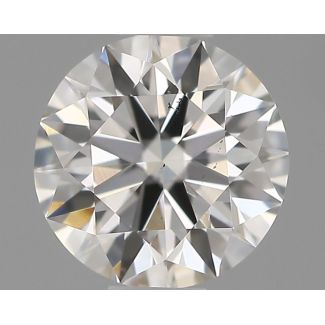 0.43 Carat Round G VS2 EX GIA Natural Diamond