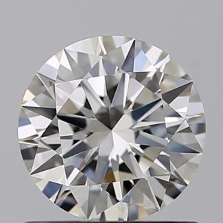 0.73 Carat Round I VVS1 EX GIA Natural Diamond