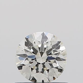 0.50 Carat Round J I1 VG GIA Natural Diamond