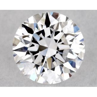 0.5 Carat Round D VVS2 EX GIA Natural Diamond