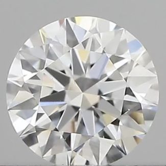 0.27 Carat Round E VVS1 EX GIA Natural Diamond