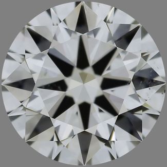 0.40 Carat Round I SI1 EX GIA Natural Diamond