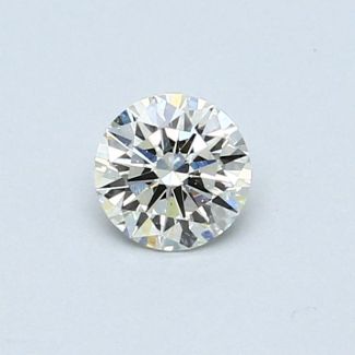 0.36 Carat Round I SI1 EX VG GIA Natural Diamond