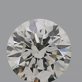 0.40 Carat Round J SI1 VG GIA Natural Diamond