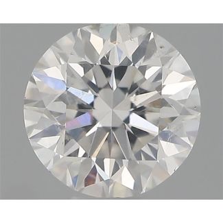 0.40 Carat Round G SI1 VG EX GIA Natural Diamond