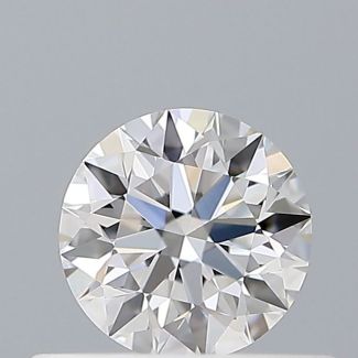 0.36 Carat Round D IF EX GIA Natural Diamond