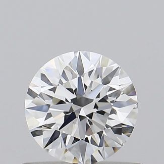 0.5 Carat Round F VS2 EX VG GIA Natural Diamond