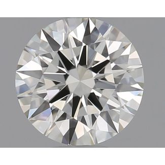 0.54 Carat Round H IF EX IGI Natural Diamond