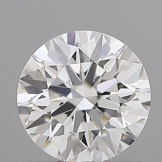 0.62 Carat Round D VVS2 EX GIA Natural Diamond