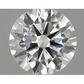 0.31 Carat Round D SI1 EX VG IGI Natural Diamond