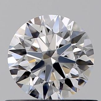 0.51 Carat Round D VS1 EX GIA Natural Diamond