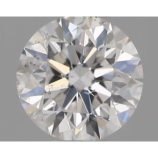 0.30 Carat Round D SI2 EX GIA Natural Diamond