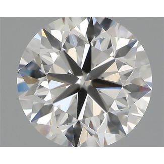 0.50 Carat Round F VS1 VG EX GIA Natural Diamond