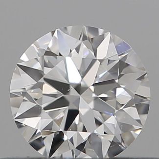 0.36 Carat Round E SI1 EX GIA Natural Diamond