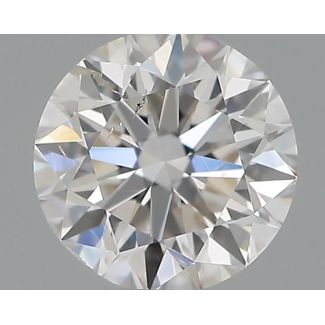 0.30 Carat Round G SI2 VG EX GIA Natural Diamond