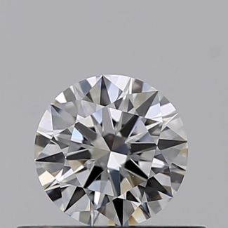 0.31 Carat Round E VVS1 EX GIA Natural Diamond