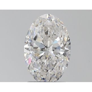 1.5 Carat Oval G SI2 - EX IGI Natural Diamond