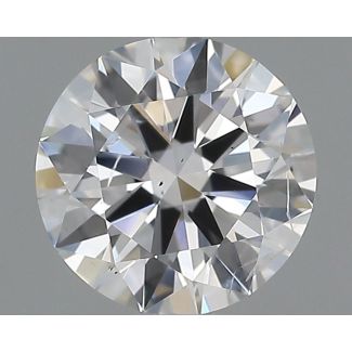 0.7 Carat Round G SI2 EX GIA Natural Diamond