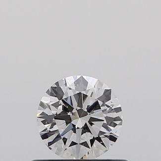 0.40 Carat Round E SI1 EX GIA Natural Diamond