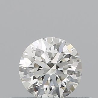 0.3 Carat Round I VVS1 EX VG GIA Natural Diamond