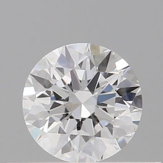 0.35 Carat Round D VVS1 EX GIA Natural Diamond