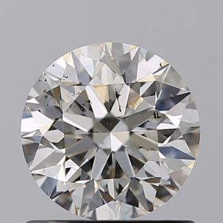 0.81 Carat Round I SI2 VG EX GIA Natural Diamond