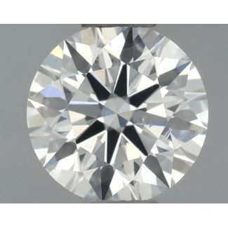 0.5 Carat Round F SI1 EX VG GIA Natural Diamond