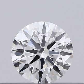 0.18 Carat Round E SI1 EX VG GIA Natural Diamond