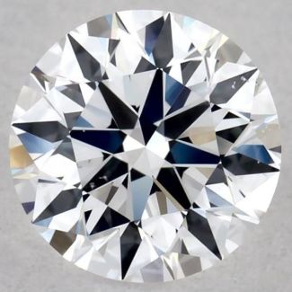 0.5 Carat Round D SI1 EX VG GIA Natural Diamond