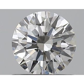 0.7 Carat Round F VS2 EX GIA Natural Diamond