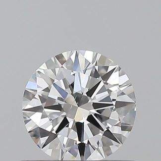 0.6 Carat Round D SI1 VG GIA Natural Diamond