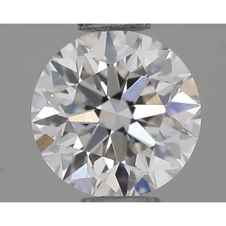 0.5 Carat Round H VVS2 VG GIA Natural Diamond