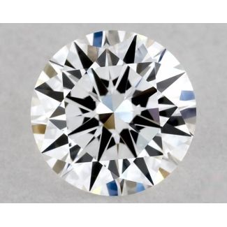 0.55 Carat Round E VS1 EX GIA Natural Diamond