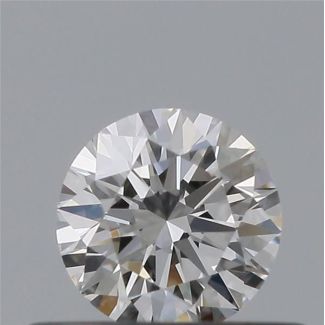 0.31 Carat Round E VVS1 EX IGI Natural Diamond