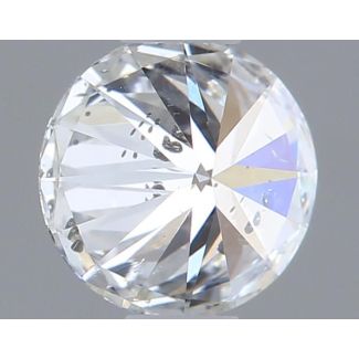 0.34 Carat Round F SI2 VG GD GIA Natural Diamond