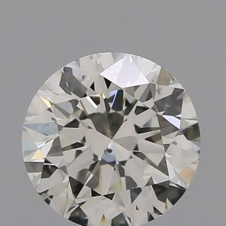 0.57 Carat Round K SI1 VG EX GIA Natural Diamond