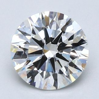 2.01 Carat Round H VS2 EX GIA Natural Diamond