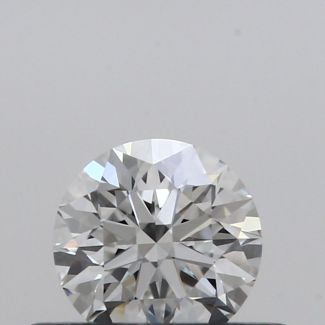 0.32 Carat Round F VS1 VG EX GIA Natural Diamond