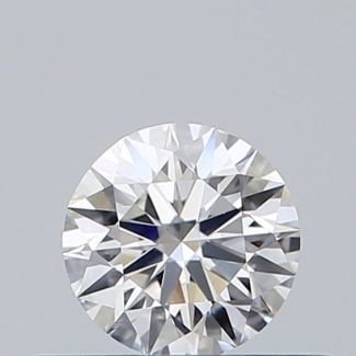 0.32 Carat Round F VS1 EX VG GIA Natural Diamond