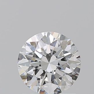 0.94 Carat Round E VVS1 EX GIA Natural Diamond