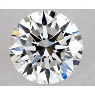 0.3 Carat Round E VVS1 EX GIA Natural Diamond