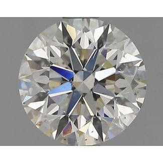 1.13 Carat Round J SI1 EX GIA Natural Diamond