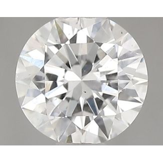 0.71 Carat Round D SI1 EX VG GIA Natural Diamond