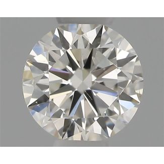 0.30 Carat Round H SI1 VG EX IGI Natural Diamond