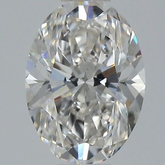 0.77 Carat Oval G VS2 - EX VG GIA Natural Diamond