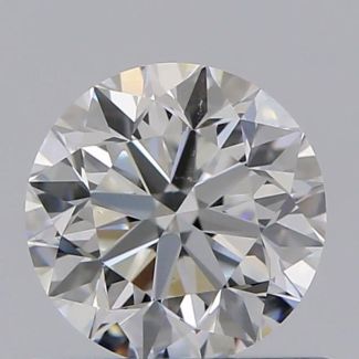 0.60 Carat Round E VS1 VG EX GIA Natural Diamond