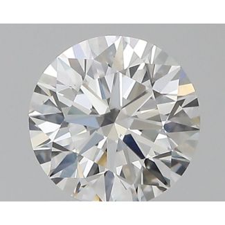 1.09 Carat Round H VS2 EX GIA Natural Diamond