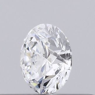 0.26 Carat Round D VS2 EX GIA Natural Diamond