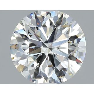 1.9 Carat Round H VS1 EX GIA Natural Diamond