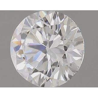 0.4 Carat Round E VVS2 EX VG GIA Natural Diamond